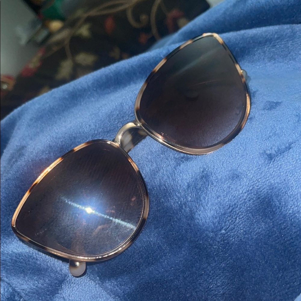 Express Brown Sunglasses Fashionable Accessories